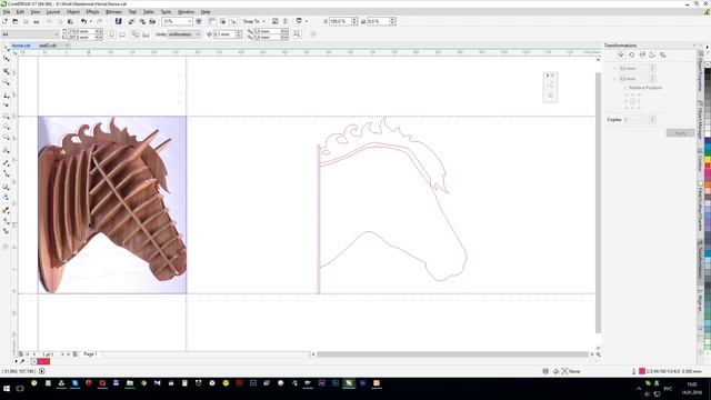 CorelDRAW урок Рисование кривыми, часть 1. (Без звука) Lesson, how to make curve bezier, part 1 смотреть онлайн