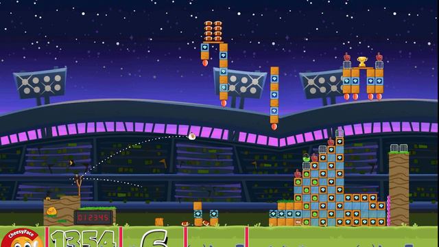 HOW TO GET 3 Stars for ALL LEVELS ANGRY BIRDS FRIENDS TOURNAMENT 1354 without POWER ( NO POWER-UP ) смотреть онлайн