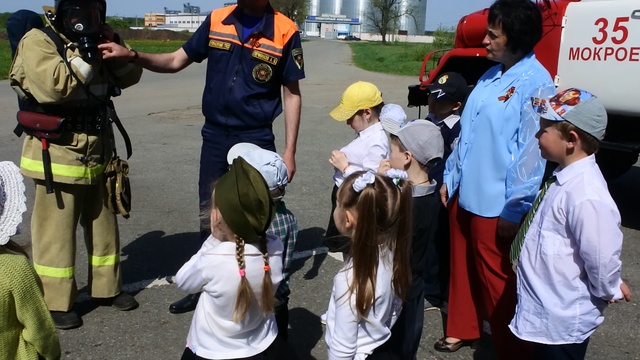 ДС Мокрое - экскурсия в пожарную часть - ч6 смотреть онлайн