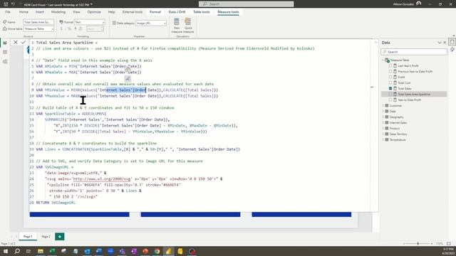 NEW Card Visual - Power BI Report Design Episode 12 смотреть онлайн