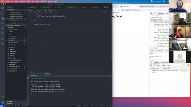 W18D3: React Router смотреть онлайн