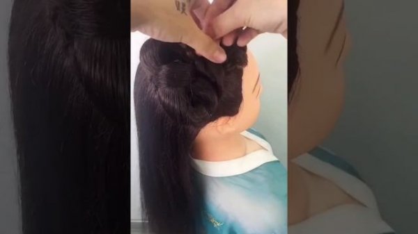 Chinese old traditional hairstyles tutorial for Chinese ancient movie look so elegant