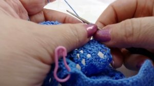 5. Ажурная кокетка. Детское платье на 1-2 года. Часть 5. Мы добрались до рукавчика!