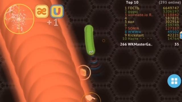 Wormate.io Glitch Fast Worm Invasion Worm LVL100 Tries to Kill Noob Worm Epic/Amazing Gameplay смотреть онлайн
