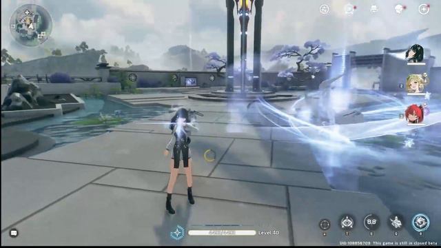 Геймплей Байджу(Бэйлиан) | Wuthering Waves #wutheringwaves