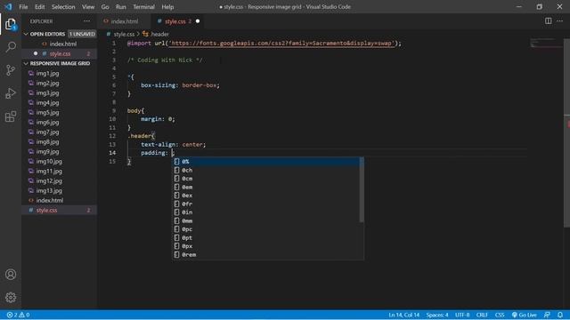 How To Create Responsive Image Gallery Using Html & Css | Responsive Image Grid | Coding With Nick смотреть онлайн