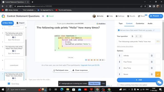 ICSE Java: Control Statements - Review Quiz and Tricky Concepts смотреть онлайн