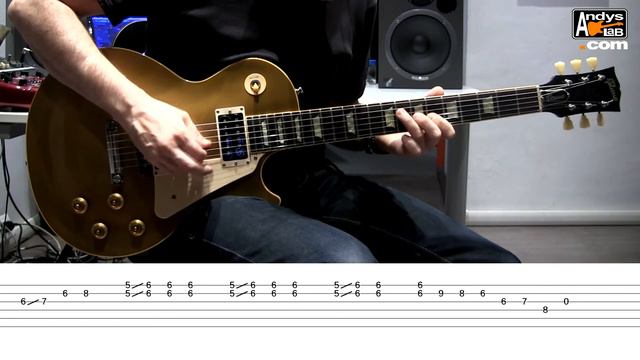 Andy's Lab - Johnny B. Goode (Chuck Berry) Guitar Lesson смотреть онлайн