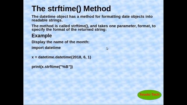 Python3:// Lecture-33 Python Datetime смотреть онлайн