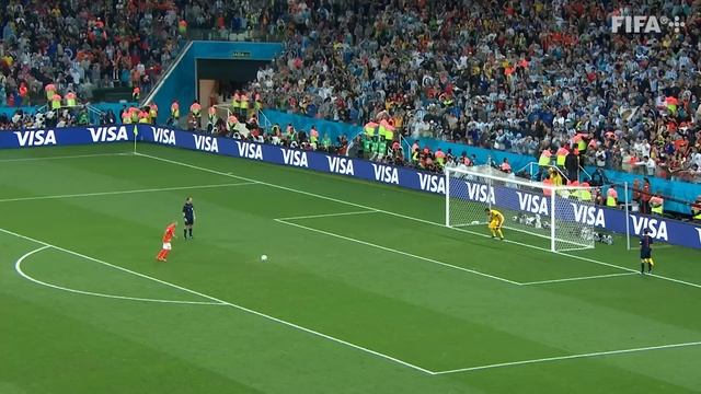 Argentina Qualify for the World Cup Final | Full Penalty Shoot-out: Argentina v Netherlands (2014) смотреть онлайн