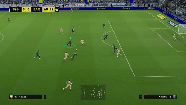 Напряженная серия пенальти в PES-2023 смотреть онлайн