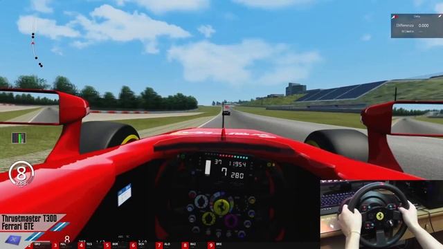 T300 Ferrari GTE on F1 Racing смотреть онлайн