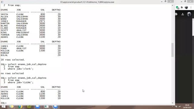 DBMS Lab 01- Foundation Statements of SQL | Part 02 смотреть онлайн