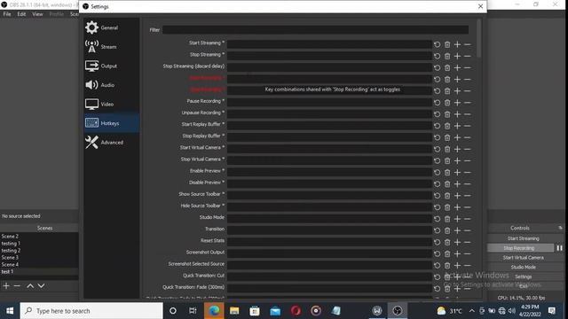 How To Pause And Play In OBS Studio (Hotkey Shortcut)