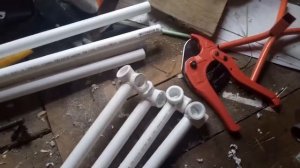 Опора (рамка) для кустов из полипропиленовых труб