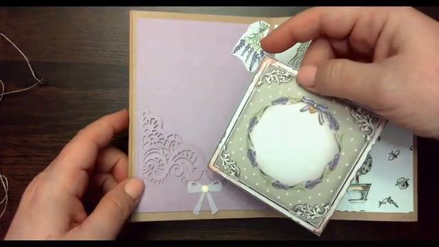 Harmonikový album Levanduľa, Album with a lavender motif смотреть онлайн