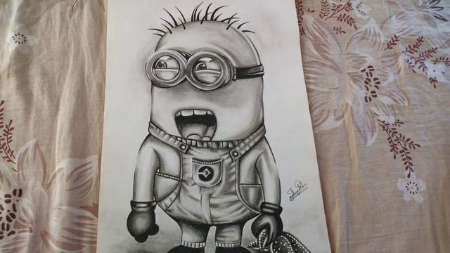 My Minion Sketch 2020| Pencil Shading Of Minion смотреть онлайн