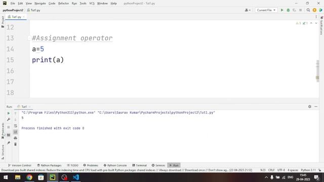 Operator in python | best python course on youtube | best python course for beginners | part-13 смотреть онлайн
