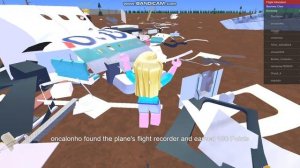 снова  роблокс   1  часть     Выжить в авиакатастрофе ✈️