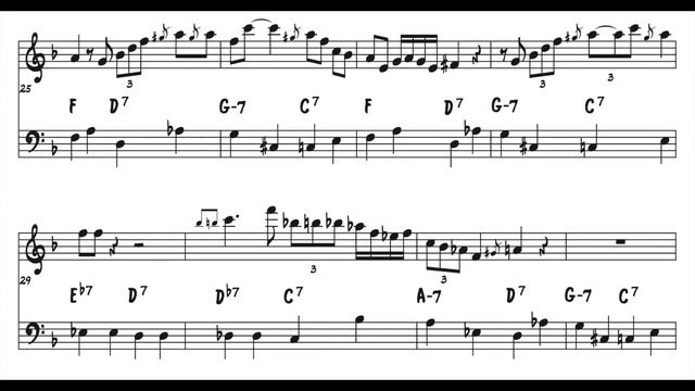 Jimmy Smith Solo "A Subtle One" Full Transcription смотреть онлайн