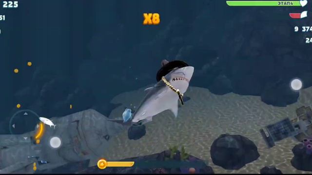 Нашел секретную рыбу в Hungry Shark Evolution! смотреть онлайн