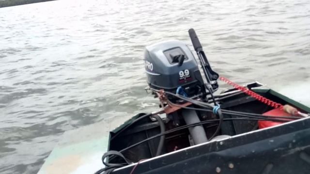 Проба электроподьема ПЛМ на воде 3, задний ход, проблема смотреть онлайн