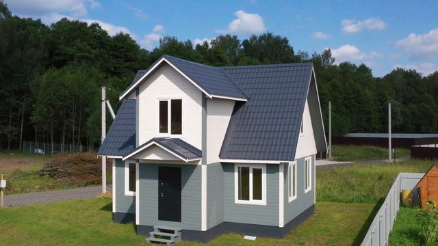 Каркасный дом в поселке "Новое Горелово" смотреть онлайн