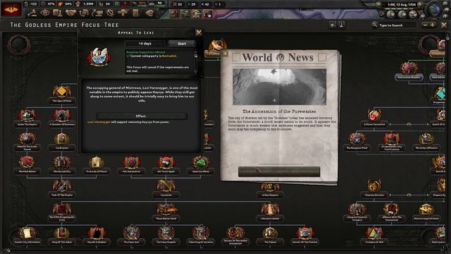 Welcome To The Falling Stars Mod! Hearts of Iron 4 - Falling Star, Godless Empire (Revraria) #1 смотреть онлайн
