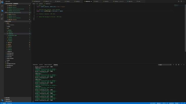 Javascript Chatbot From Scratch with React.Js [Part 2] смотреть онлайн