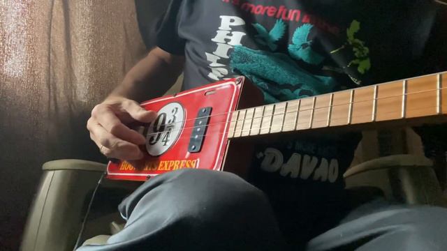 9&3/4 license plate style cigarbox guitar смотреть онлайн