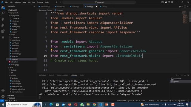 Python Django RestAPI Bangla Course | How to create ListModelMixin in Django Rest Framework @ANBasa смотреть онлайн