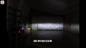 Тест Светодиодных Ламп H11 в ПТФ. Выбираем что ярче LED или Галоген