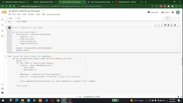 PDF AI document Chatbot using ChatGPT, Qdrant and LangChain смотреть онлайн