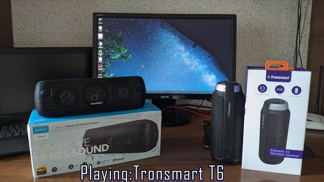 Anker Soundcore Motion+ vs Tronsmart Element T6 смотреть онлайн