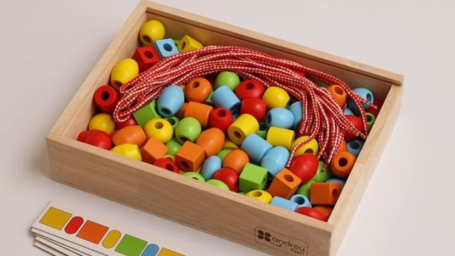 ANDREU Toys Развивающая игра "Формы и цвета" смотреть онлайн