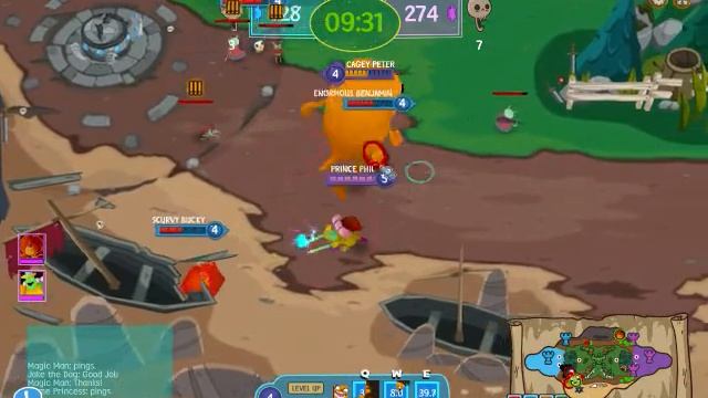 Adventure time battle party (jake) full game with commentary смотреть онлайн