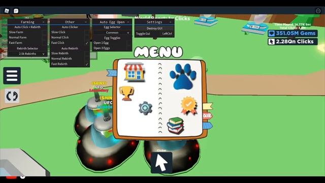 Roblox Script: Clicking Simulator 2.0 CRAZY OP AutoFarm! INFINITE REBIRTHS & CLICKS! смотреть онлайн