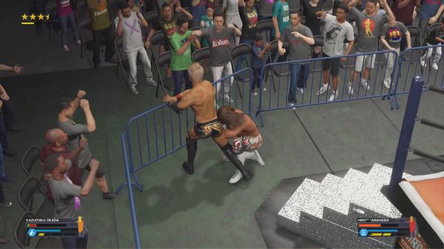 WWE 2K23: Kazuchika Okada vs. Hiroshi Tanahashi | New Japan Pro Wrestling смотреть онлайн