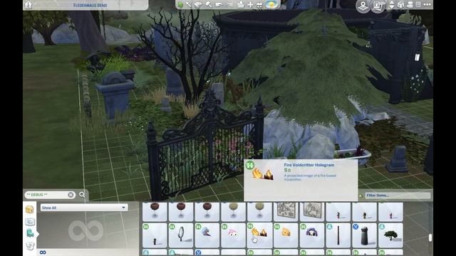 This is Halloween / Крошечный замок одинокого романтика / Speed Build Sims 4 / NO CC / смотреть онлайн
