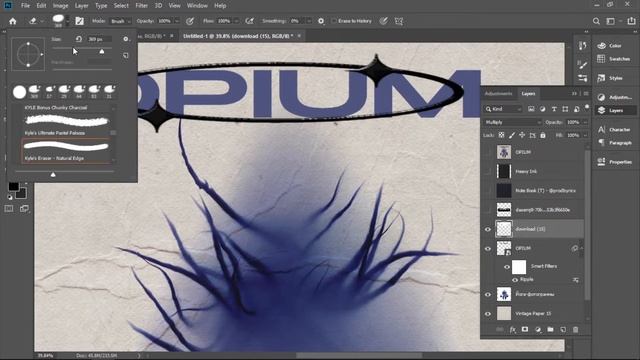 HOW TO MAKE COVER ART | PHOTOSHOP GFX TUTORIAL | SAMPLE PACK COVER ART смотреть онлайн