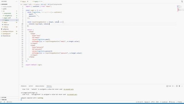 Авторизация в React js. Урок 2 смотреть онлайн