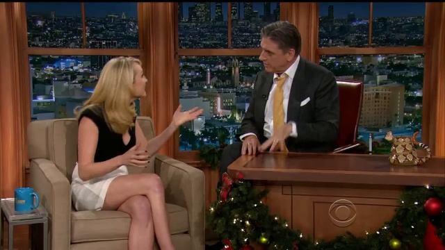 Candice Accola - gorgeous and great legs - Craig Ferguson interview смотреть онлайн