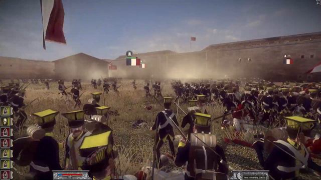 10 000 Janissaries VS Old guard & Polish legion (Total War Napoleon) смотреть онлайн