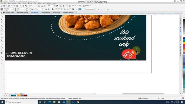 Restaurant Banner Design | Creative Banner Design | Banner Design | Banner Design In Coreldraw смотреть онлайн
