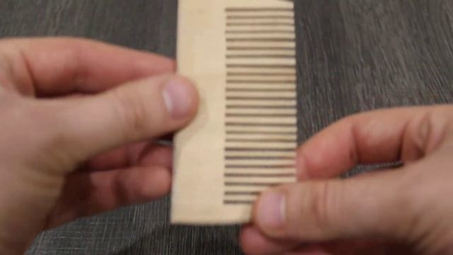 Короткий деревянный гребень из кедра врас011 смотреть онлайн