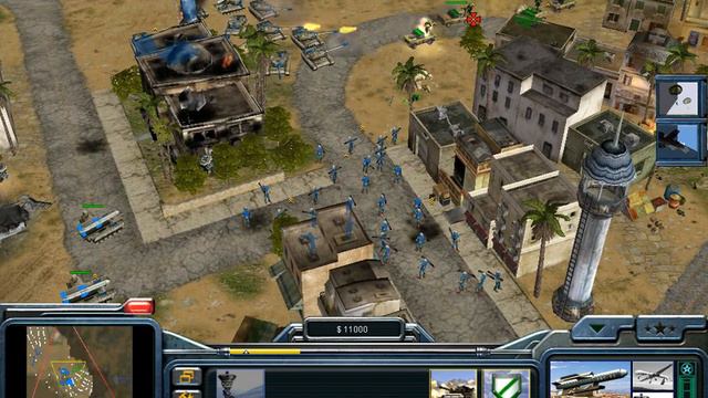 прохождение Command Conquer Generals - Zero Hour 18 часть смотреть онлайн