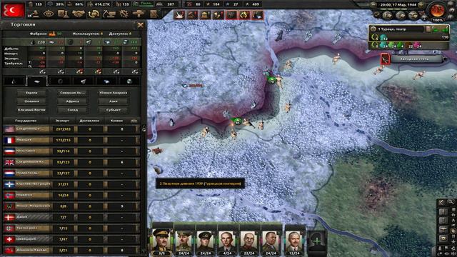 Hearts of Iron 4 полное прохождение за Турцию - #11 (Капитуляция Германии. Новая Европа) смотреть онлайн