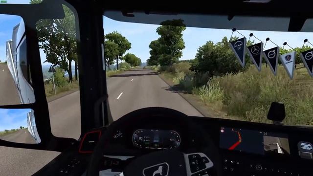Euro Truck Simulator 2 - MAN TGX 2020 with Dynamic Suspension! смотреть онлайн