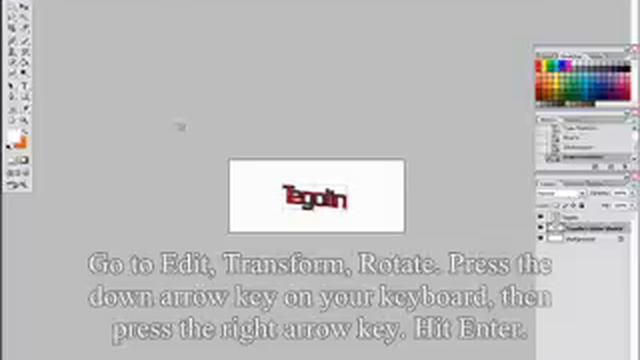 Photoshop CS2 3D Text Tutorial смотреть онлайн