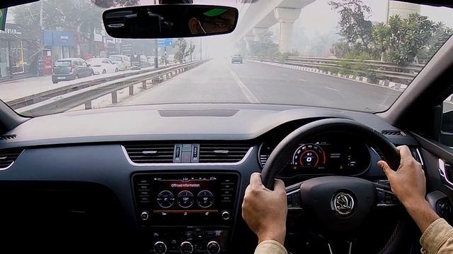 TVS Engineering DSG Map on my Skoda Octavia RS 245- 1st gear activation and acceleration runs смотреть онлайн